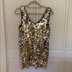 Zara Sequin Top